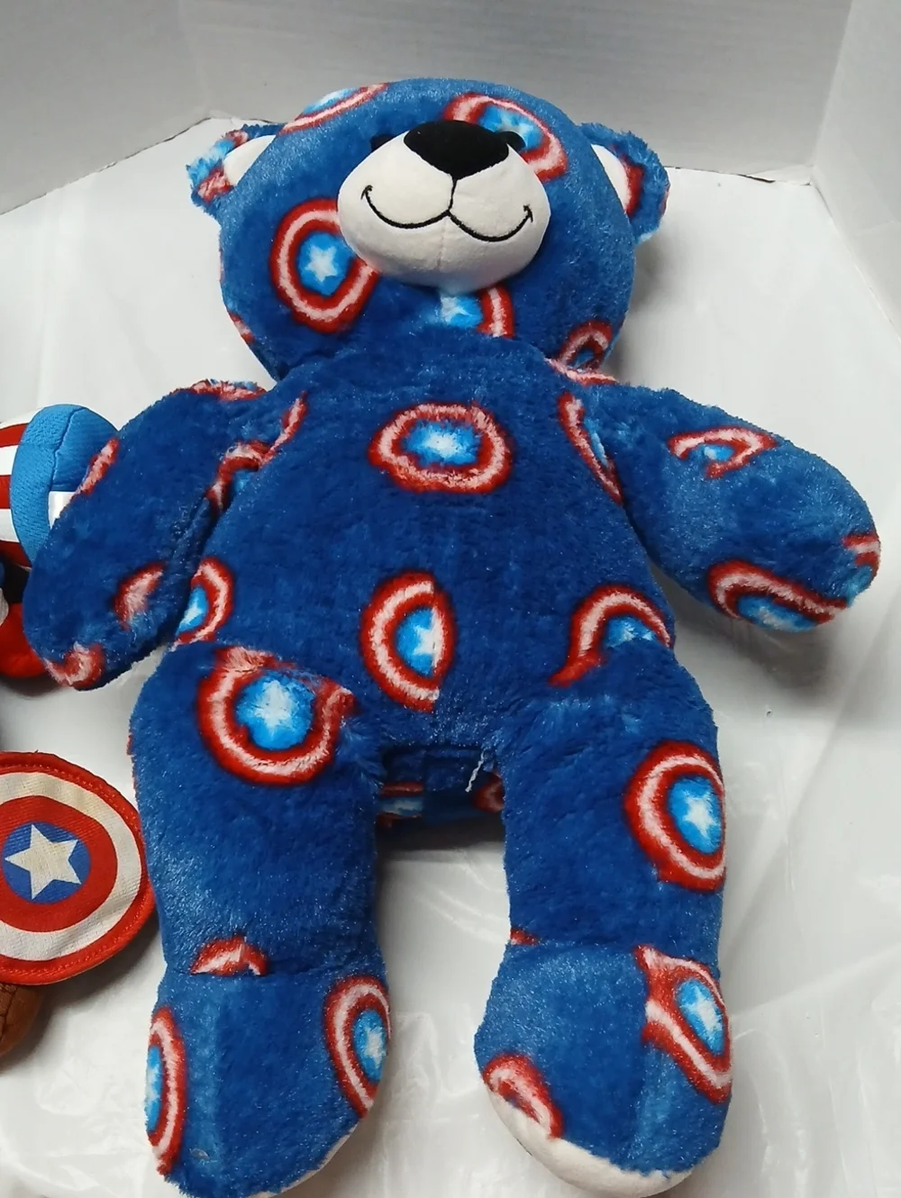 Captain America Official Plush Lot Build A Bear Ty Marvel Kids Good Stuff
